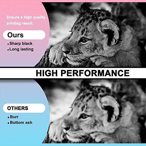 10-Pack (Black) Compatible HL-L6400DW HL-L6400DWT MFC-L5700 MFC-L5800 MFC-L5850 Printer Toner Cartridge Replacement for Brother TN850 TN-850 High Yield (8,000 Pages) Toner Cartridge