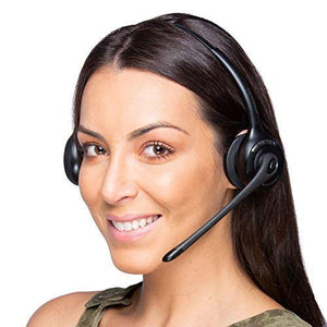 Plantronics CS520 Wireless Headset Bundled with Lifter, Busy Light and Headset Advisor Wipe- Professional Package