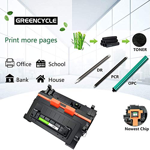 GREENCYCLE Compatible Toner Cartridge Replacement for HP 81A CF281A Use for Laserjet Enterprise M604 M605 M606 M630 MFP Printer (High Yield, Black, 10-Pack)