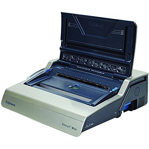 Fellowes Galaxy Electric Binding Machine for Large Offices - 34-Hole, 130 Sheet Wire Binder - Graphite