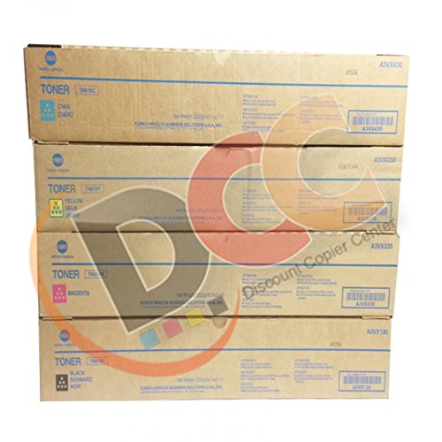 TN619 TONER Cartridge Set For KONICA MINOLTA Bizhub Press C1060 , C1070P , C1070