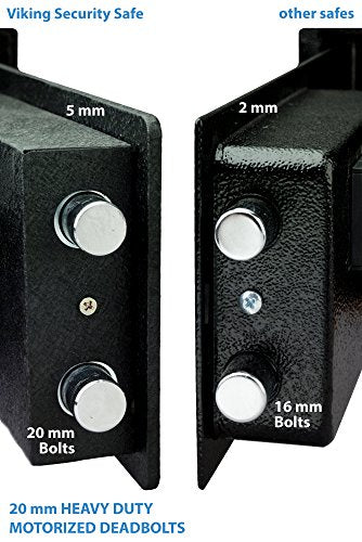 Viking Security Safe VS-14BL Top Opening Drawer Biometric Fingerprint LCD Keypad Safe
