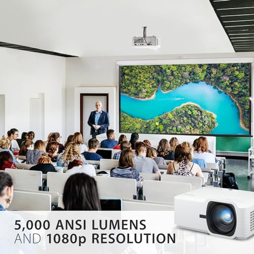 ViewSonic LS740HD 5000 Lumens 1080p Laser Projector with Optical Zoom