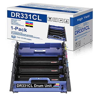 1 Pack DR-331CL Remanufactured Drum Unit Compatible for Brother DR331CL Replacement for HL-L8250CDN L8350CDW/CDWT L9200CDW/CDWT MFC-L8600CDW MFC-L8850CDW L9550CDW Printer