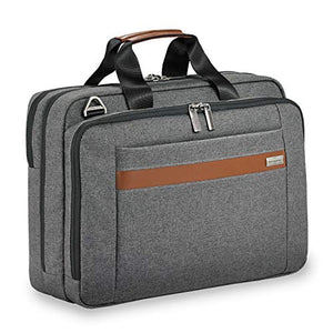 Briggs & Riley Kinzie Street-Medium Brief Briefcase, Grey, One Size