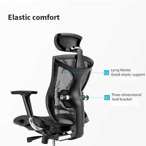 Lan Xin-JP Ergonomic Office Chair E-Sports Seat Multi-Function Adjustment