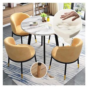 DioOnes Table Set - Modern Business Hotel Reception Room Coffee Table & Chair Set