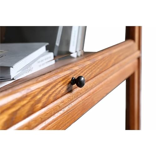 Crafters and Weavers 33" Wood Barrister Bookcase in Cherry