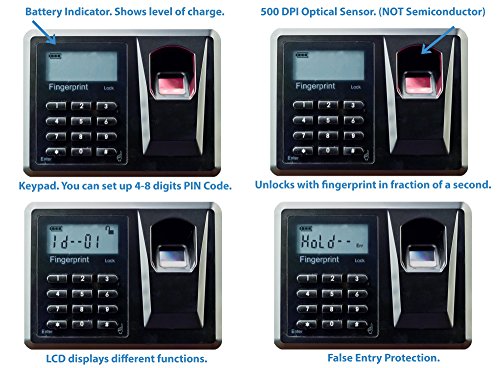 Viking Security Safe VS-50BLX Large Biometric Safe Fingerprint Safe