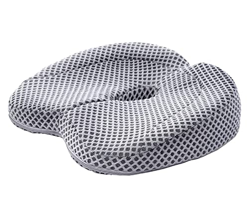 SMSOM Memory Foam Seat Cushion for Office Chair - Gray