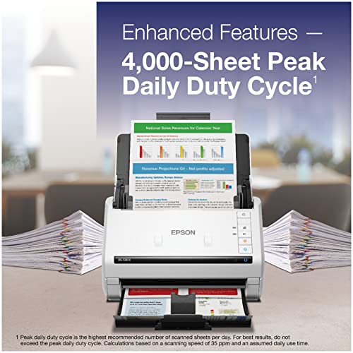 Epson DS-530 II Color Duplex Document Scanner with ADF