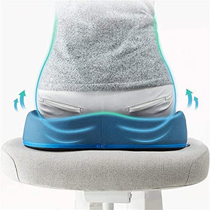 XARONF Memory Foam Seat Cushion for Office Chair - Orthopedic Back & Butt Pillow