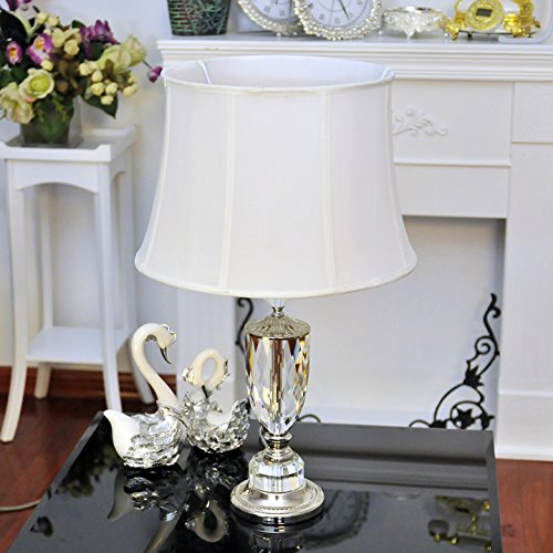 505 HZB European Crystal Lamp Bedroom Living Room Lamp Bedside Lamp Creative Study
