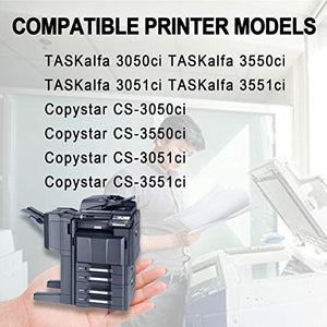 (1BKCMY, 4PK) TK8307 TK-8307 1T02LKOUS0 1T02LKCUS0 1T02LKBUS0 1T02LKAUS0 Toner Cartridge Replacement for Kyocera TASKalfa 3051ci 3551ci Copystar CS-3051ci CS-3551ci Toner Kit Printer