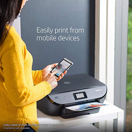 HP ENVY Photo 6255 Wireless All-in-One Printer, Works with Alexa (K7G18A)