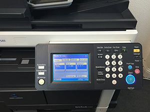 Konica Minolta Bizhub 222 Copier Printer Scanner Network & Staple Finisher