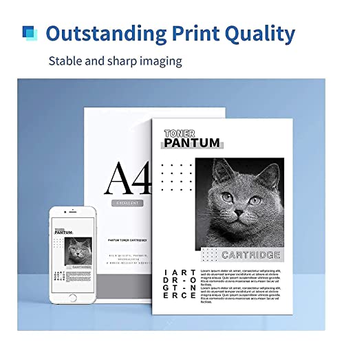 All-in-One Monochrome Wireless Laser Printer Scanner Copier with ADF-Pantum M6702DW, Pantum Toner Cartridge TL-410H Yields 3000 Pages