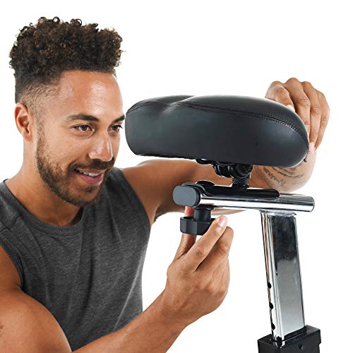 Women’s Health Men’s Health Indoor Cycling Exercise Bike with MyCloudFitness App and Phone/Tablet Holder, Black (1227)