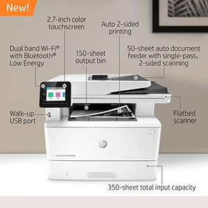 HP Laserjet Pro Multifunction M428fdw Wireless Laser Printer (W1A30A) (Renewed)