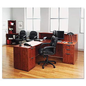 United Stationary Alera Valencia Series Straight Desk Shell, 71w X 35 1/2d X 29 5/8h, Med Cherry