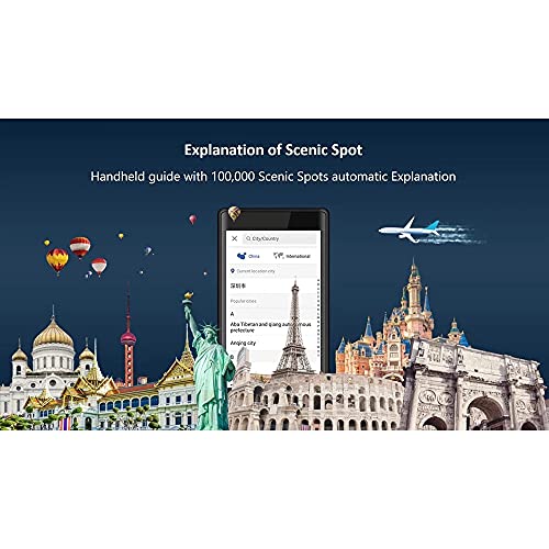 Smart Instant Voice Photo Scanning Translator Touch Screen Offline Portable Multi-Language Translation (Gray)