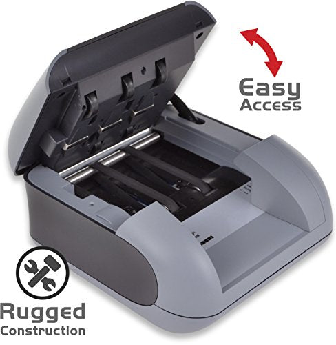 Cassida All-Orientation Automatic Counterfeit Detector with Rechargeable Battery, 3.5" (Quattro)