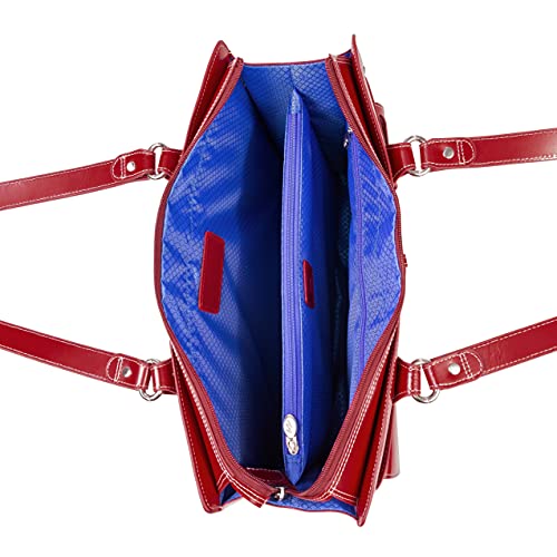 Mcklein USA Laptop Tote, Red