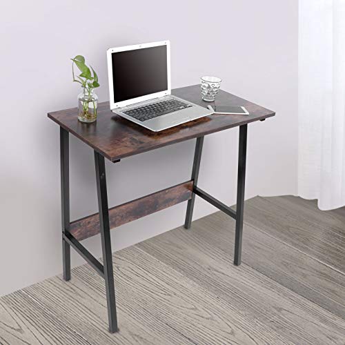 Computer Desk PC Table Writing Study Table Office Home Workstation for Small Places Portable Computer Desk