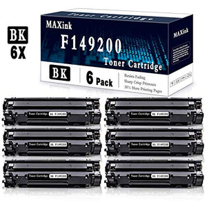 6 Pack F149200 Compatible Black Toner Cartridge Replacement for Canon F149200 Printer Toner Cartridge,Sold by MAXink