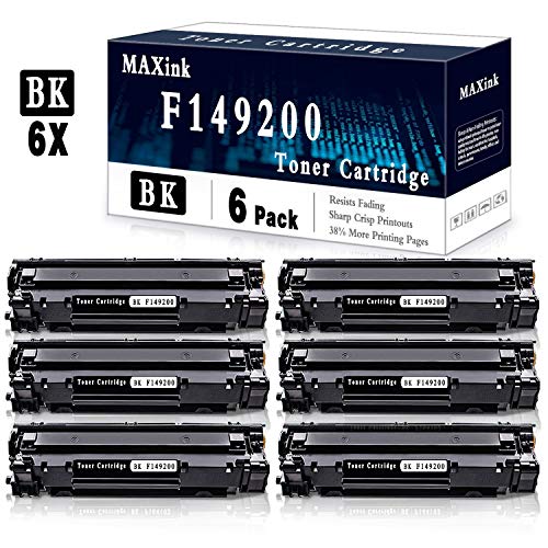 6 Pack F149200 Compatible Black Toner Cartridge Replacement for Canon F149200 Printer Toner Cartridge,Sold by MAXink