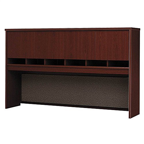 Bush Business Furniture Series C Collection 72W 4 Door Hutch in Mahogany