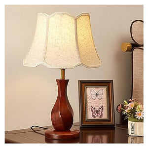 MaGiLL Desk Lamp American Retro Solid Wood Table Lamp