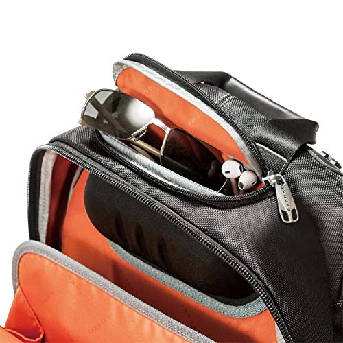 EVERKI Concept 2 Premium Business Professional 17.3-Inch Men Laptop Backpack, Ballistic Nylon and Leather, Travel Friendly (EKP133B)