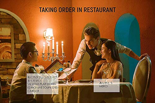 UsmAsk Smart Language Translator Device, 34 Languages, Photo Translation