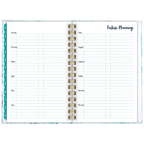 Mead 2019 Weekly & Monthly Planner, 5-1/2" x 8-1/2", Small, Hardcover, Artisan, Design Selected For You (CRW40910)