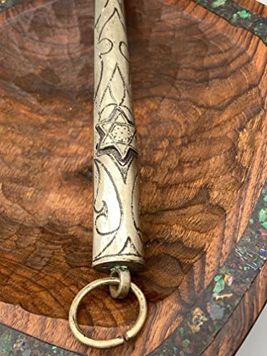 Generic Antique Judaica - Chased Silver Moroccan Jewish Yad Torah Pointer