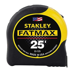 Stanley Hand Tools 33-725 1-1/4" X 25' FatMax Tape Measure