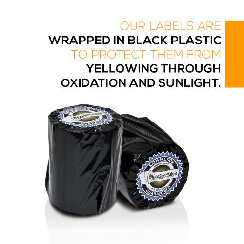 OfficeSmartLabels - 4" x 6" 4XL Internet Postage Shipping Labels, Compatible with 1744907 (40 Rolls - 220 Labels Per Roll)