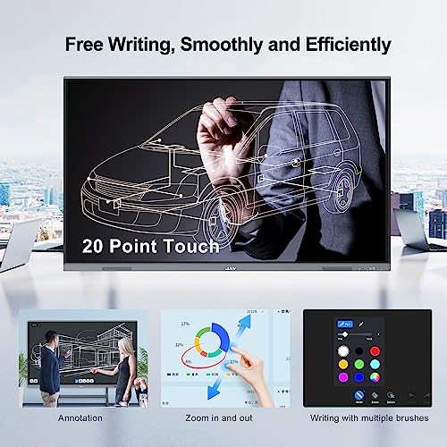 JAV Smart Board 55" Interactive Whiteboard 4K Touchscreen