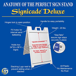 2-Pack of White Signicade Deluxe