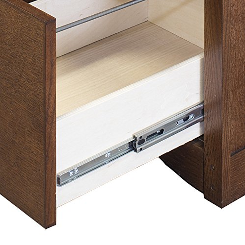 Martin Furniture Mission Pasadena Single Pedestal Computer Desk