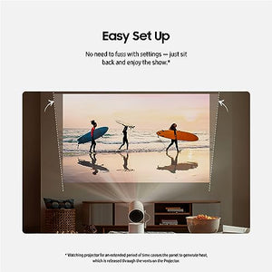 SAMSUNG Freestyle 2nd Gen Smart Portable Projector FHD HDR 360 Sound