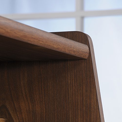 Sauder 422277 Clifford Place Hutch, L: 58.90" x W: 16.34" x H: 34.13", Grand Walnut finish