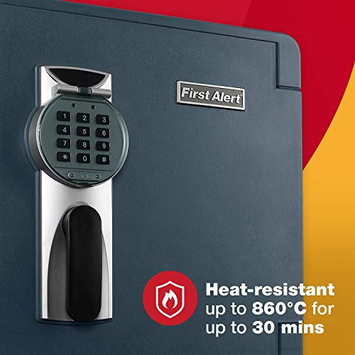 First Alert 2092DF Waterproof and Fire-Resistant Digital Safe, 1.31 Cubic Feet