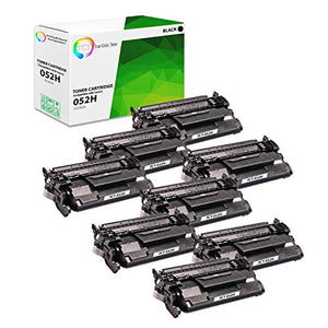 TCT Compatible Toner Cartridge Replacement for Canon 052H Black High Yield Works with Canon ImageClass MF426dw MF424dw LBP214dw Printers (9,200 Pages) - 8 Pack
