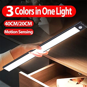 None LED Cabinet Light Stepless Dimming Multi-Function Button Three Colors 40CM