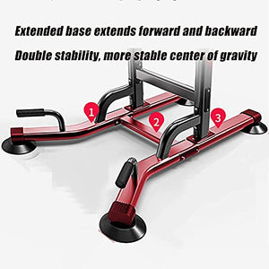 JYMBK Training Fitness Workout Station Power Tower,Weight Station Multi Function Pull Up Station for Strength Training - Dip Stand Bar - Push Up Equipment of Home Gym Exercise