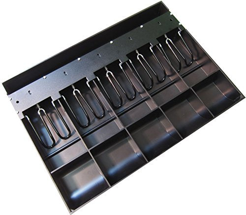 APG JB320-BL1816-C Heavy-Duty Painted-Front Cash Drawer with MultiPRO 320 Interface, 24V, 18" x 4.2" x 16.7", Black