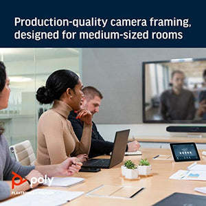 Plantronics Poly - Studio X50 Conferencing System with TC8 Touch Controller - 4K Video & Audio Bar