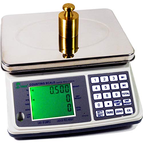 Tree - LW Measurements MCT Plus - Mid Counting Scale 7 lb x 0.0002 lb, Silver